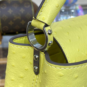 LV N81523 Louis Vuitton Capucines Mini Handbag lemon yellow - Default Title - View 7