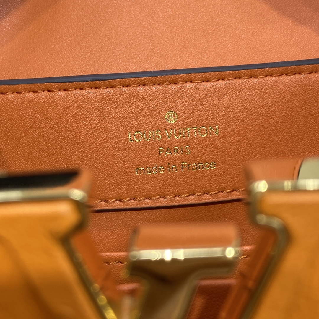 LV N81523 Louis Vuitton Capucines Mini Handbag Orange - Default Title - View 8