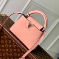 LV N81523 Louis Vuitton Capucines Mini Handbag Pink - Default Title - View 1