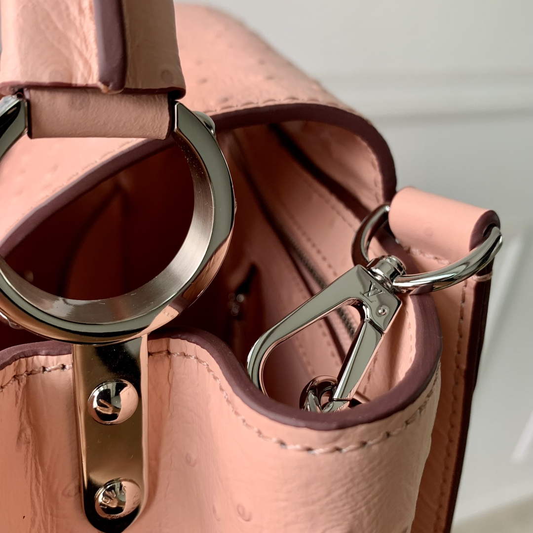 LV N81523 Louis Vuitton Capucines Mini Handbag Pink - Default Title - View 9