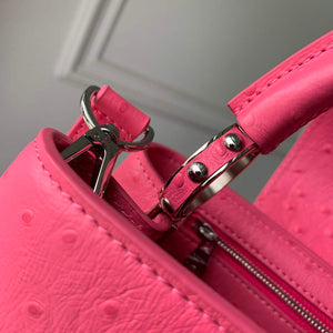 LV N81523 Louis Vuitton Capucines Mini Handbag Plum - Default Title - View 9