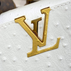 LV N81523 Louis Vuitton Capucines Mini Handbag White - Default Title - View 7