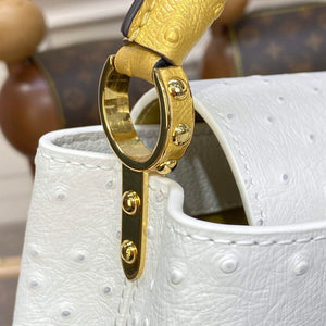 LV N81523 Louis Vuitton Capucines Mini Handbag White - Default Title - View 8