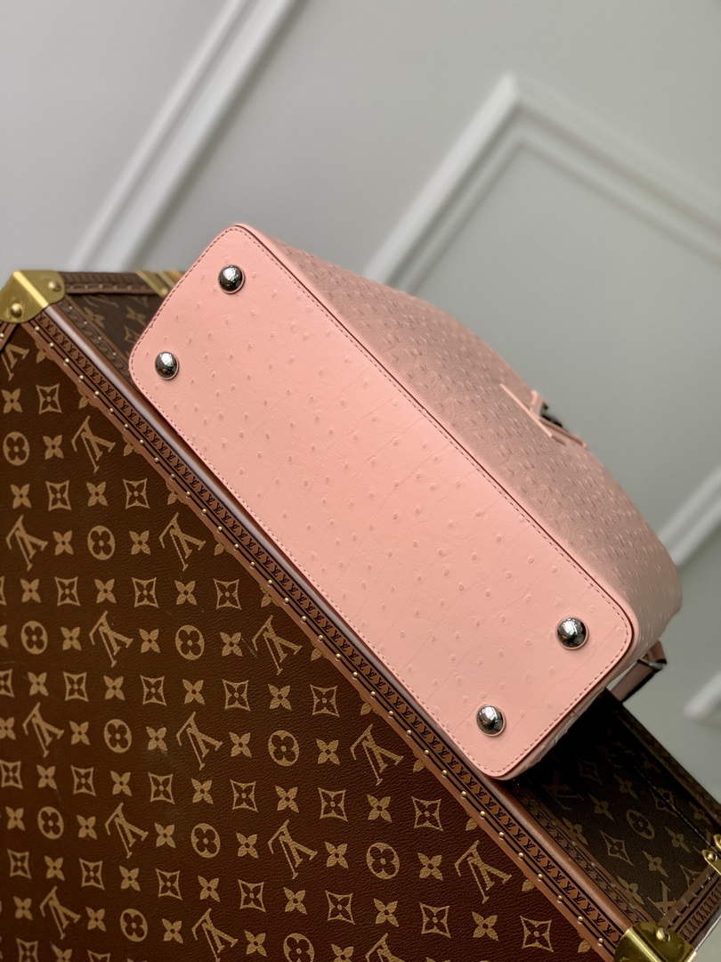 LV N81523 Louis Vuitton Capucines MM Handbag Pink