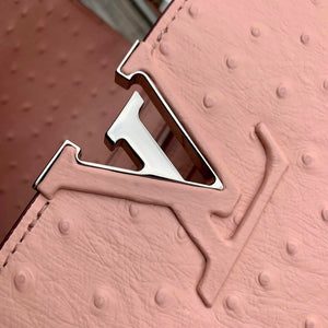 LV N81523 Louis Vuitton Capucines MM Handbag Pink - Default Title - View 5