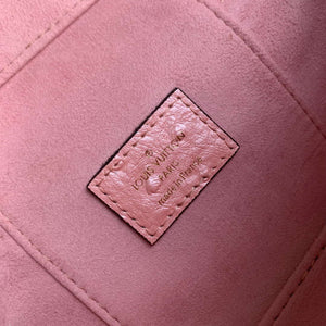 LV N85820 Louis Vuitton Vanity Chain Pouch Ostrich leather Bag Pink Glaze - Default Title - View 8