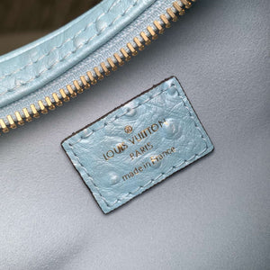 LV N85900 Louis Vuitton Loop Pm Ostrich leather Bag Blue Glaze - Default Title - View 8