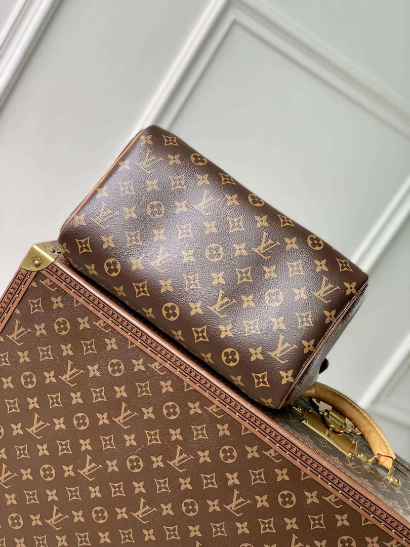 LV N87212 Louis Vuitton Speedy Soft 30 Boho Bag Monogram Tan
