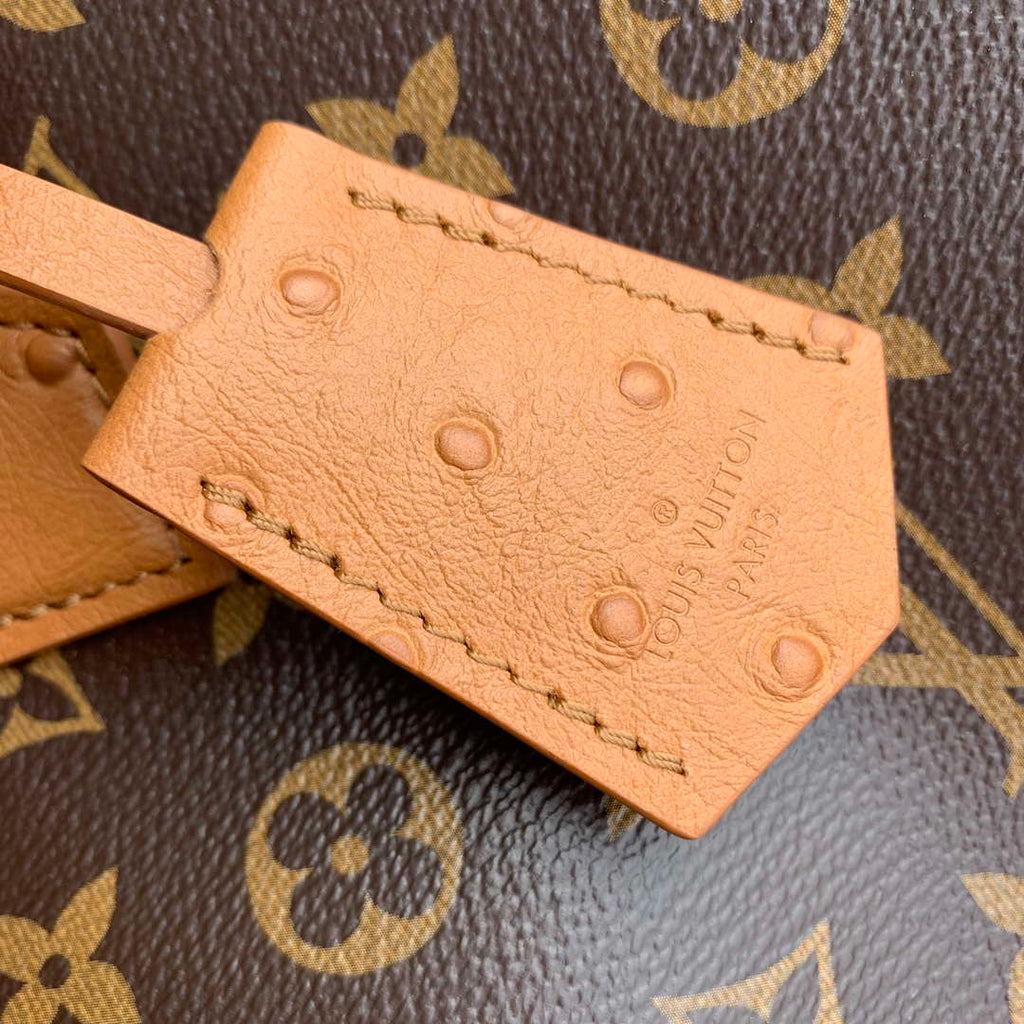 LV N87212 Louis Vuitton Speedy Soft 30 Boho Bag Monogram Tan