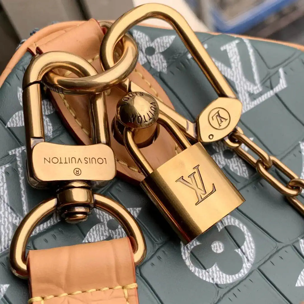 LV N87504 Louis Vuitton Speedy P9 Bandouliere 25 Bag Green