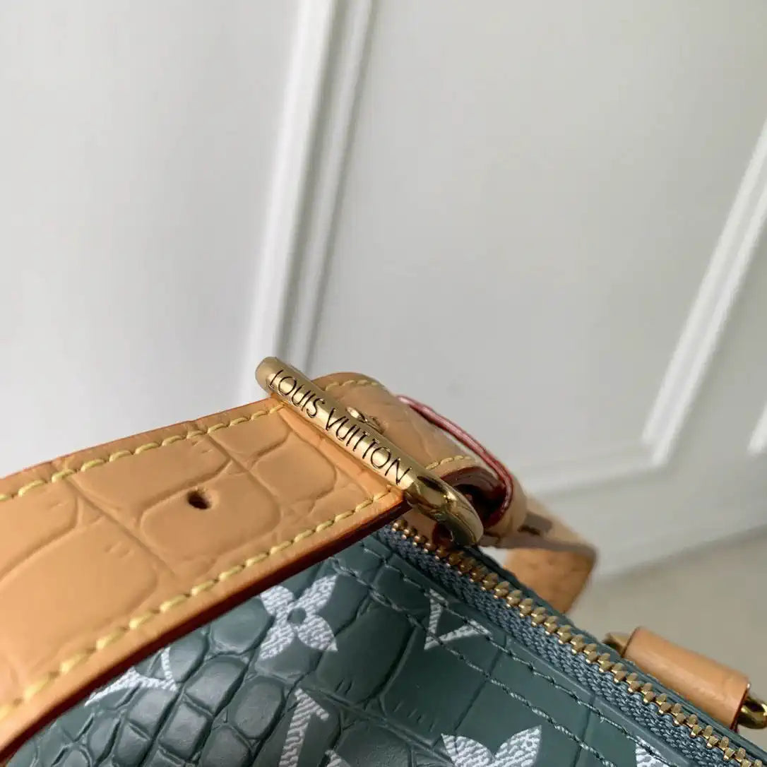 LV N87504 Louis Vuitton Speedy P9 Bandouliere 25 Bag Green