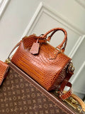 LV N87504 Louis Vuitton Speedy P9 Bandouliere 25 Bag Monogram Brown