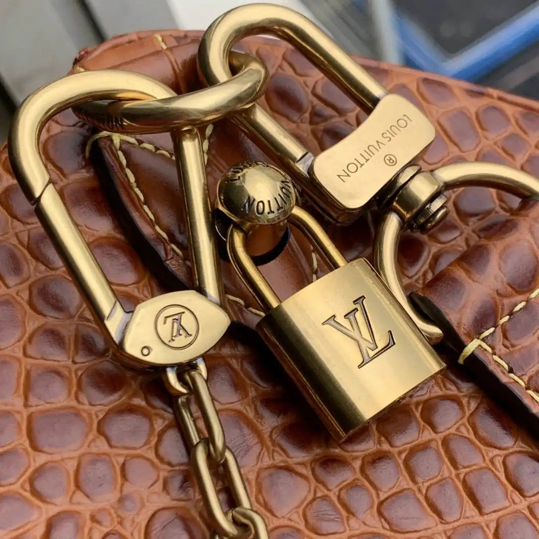 LV N87504 Louis Vuitton Speedy P9 Bandouliere 25 Bag Monogram Brown