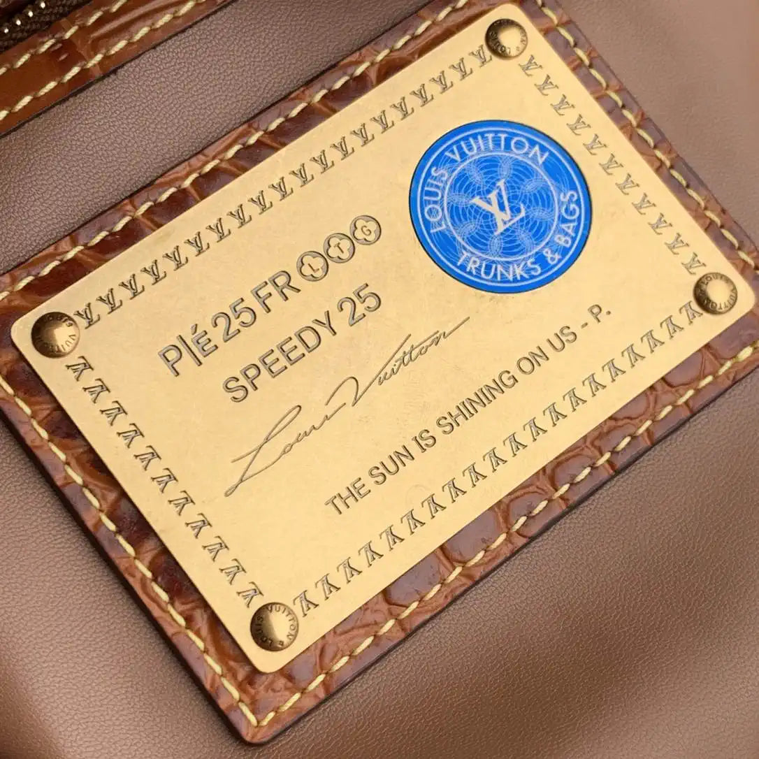 LV N87504 Louis Vuitton Speedy P9 Bandouliere 25 Bag Monogram Brown