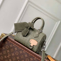 LV N89151 Louis Vuitton Speedy 18 Bandoulière Bag Khaki Green