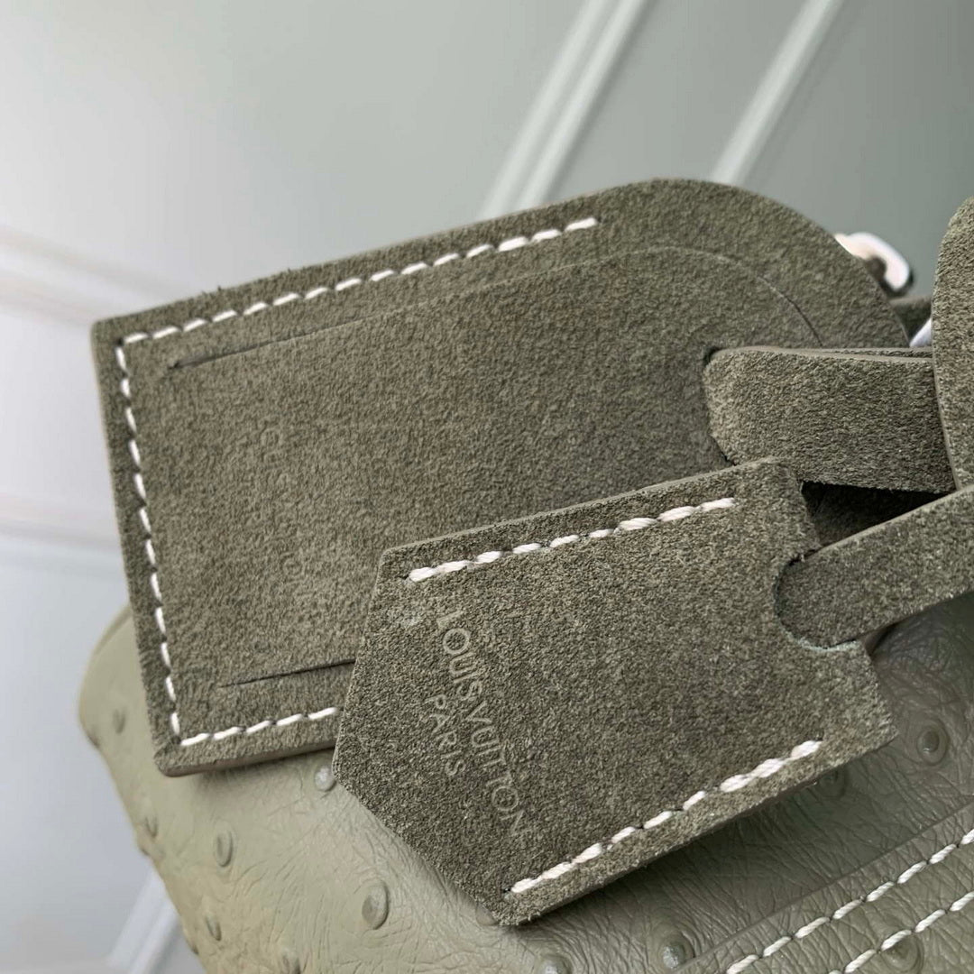LV N89151 Louis Vuitton Speedy 18 Bandoulière Bag Khaki Green