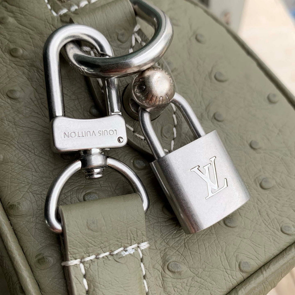 LV N89151 Louis Vuitton Speedy 18 Bandoulière Bag Khaki Green