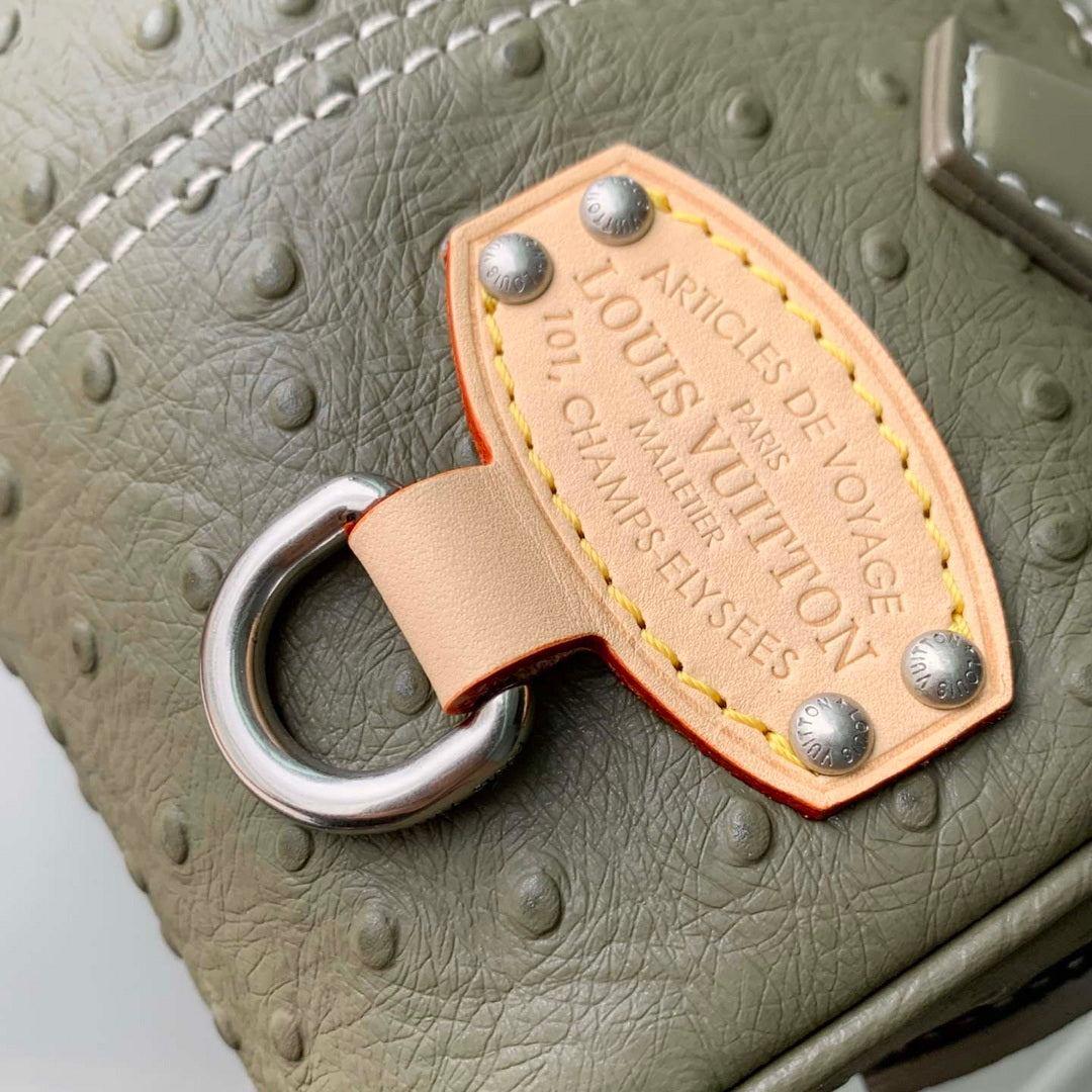 LV N89151 Louis Vuitton Speedy 18 Bandoulière Bag Khaki Green