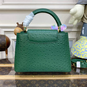 LV N93075 Louis Vuitton Capucines BB Handbag Mint Green - Default Title - View 2