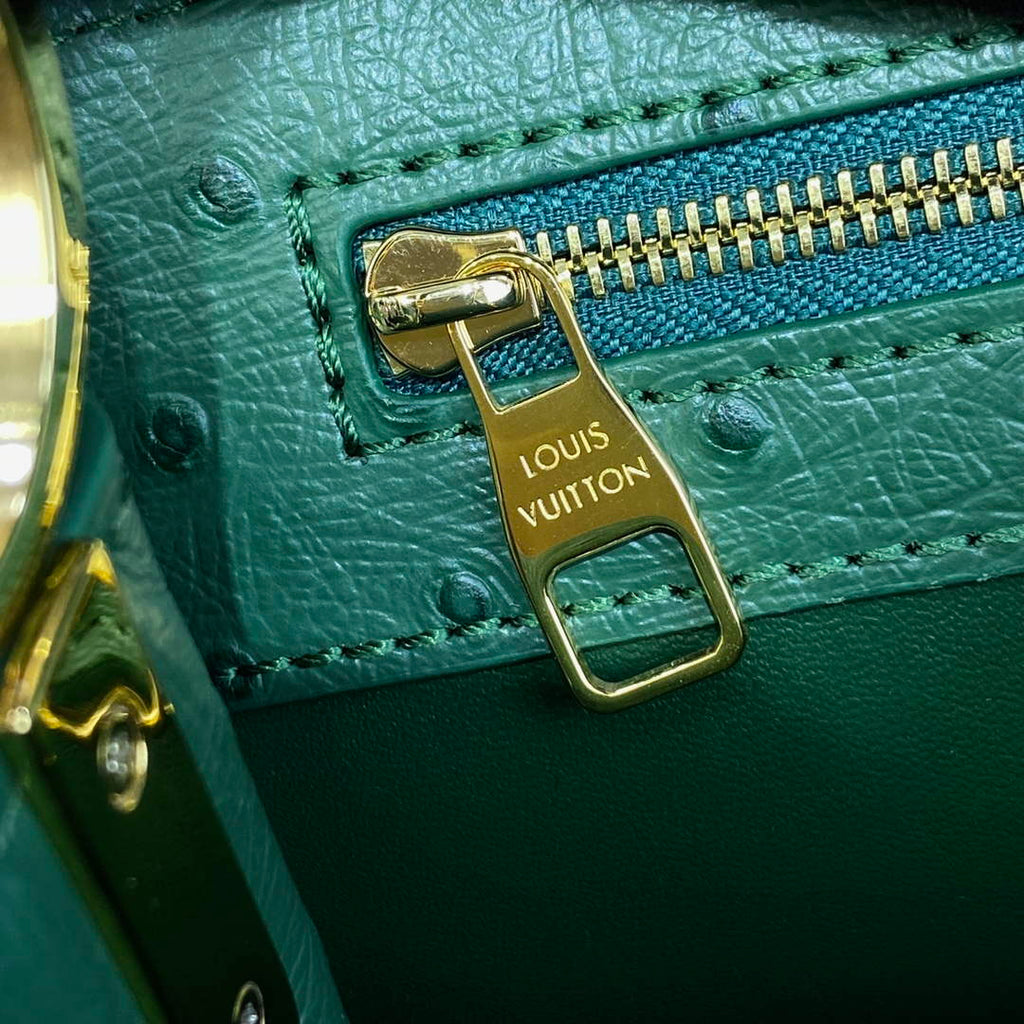 LV N93075 Louis Vuitton Capucines BB Handbag Mint Green