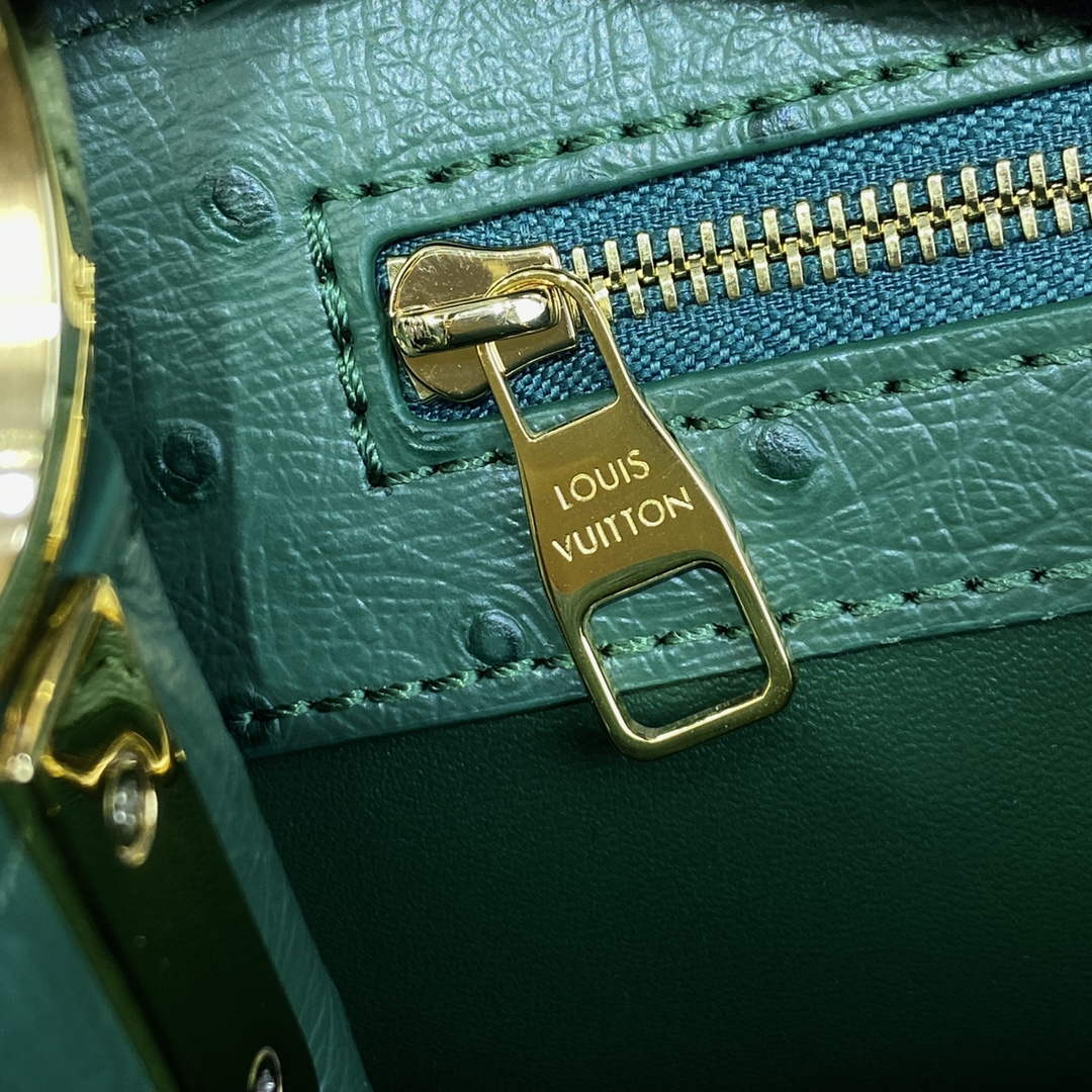 LV N93075 Louis Vuitton Capucines BB Handbag Mint Green - Default Title - View 8