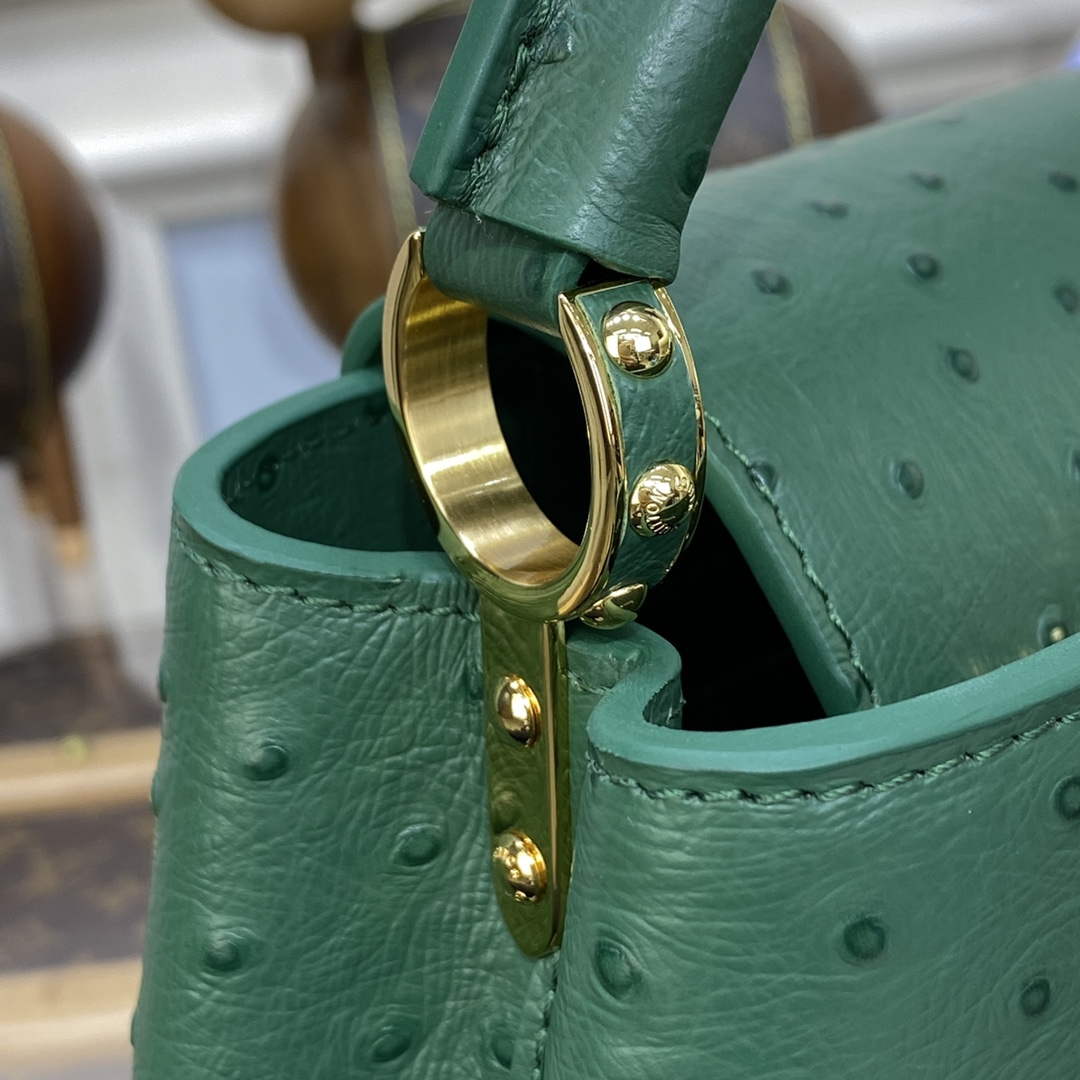 LV N93075 Louis Vuitton Capucines Mini Handbag Mint Green - Default Title - View 7