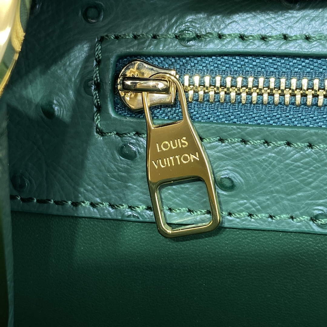 LV N93075 Louis Vuitton Capucines MM Handbag Mint Green - Default Title - View 8
