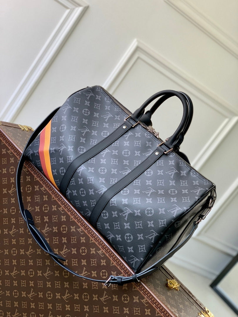 LV P01949 Louis Vuitton Keepall Bandouliere 45 Mon Monogram