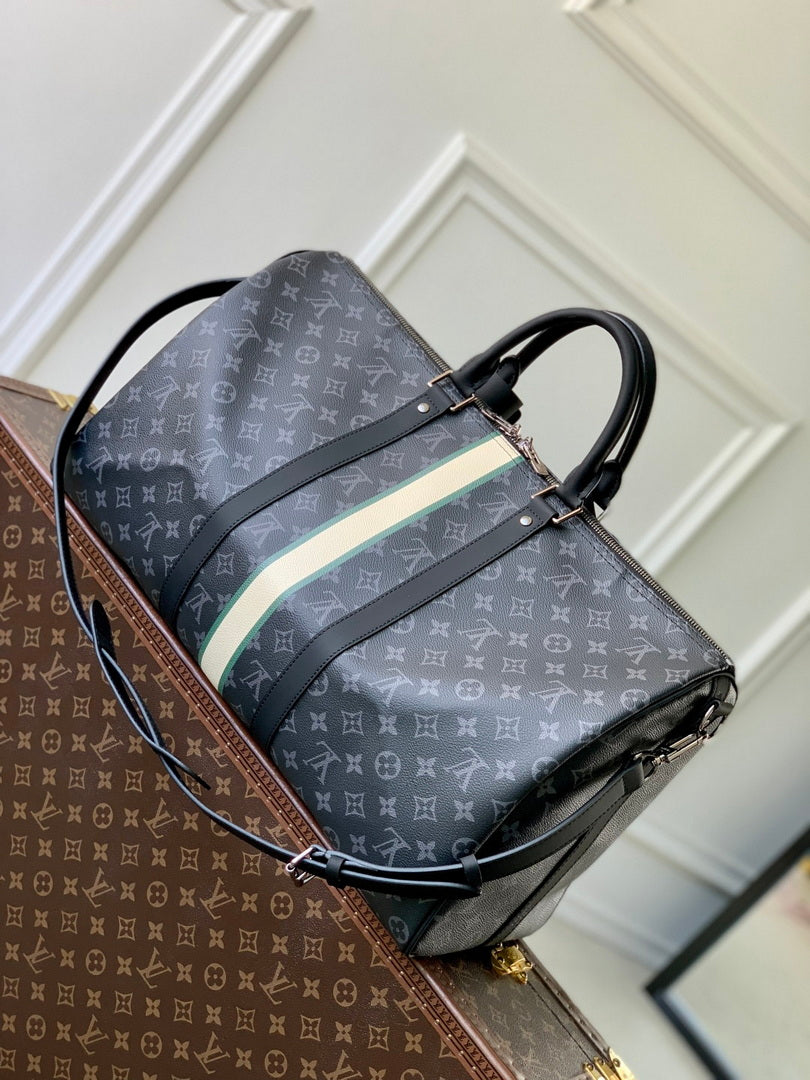 LV P01950 Louis Vuitton Mon Monogram Keepall 50 Bag
