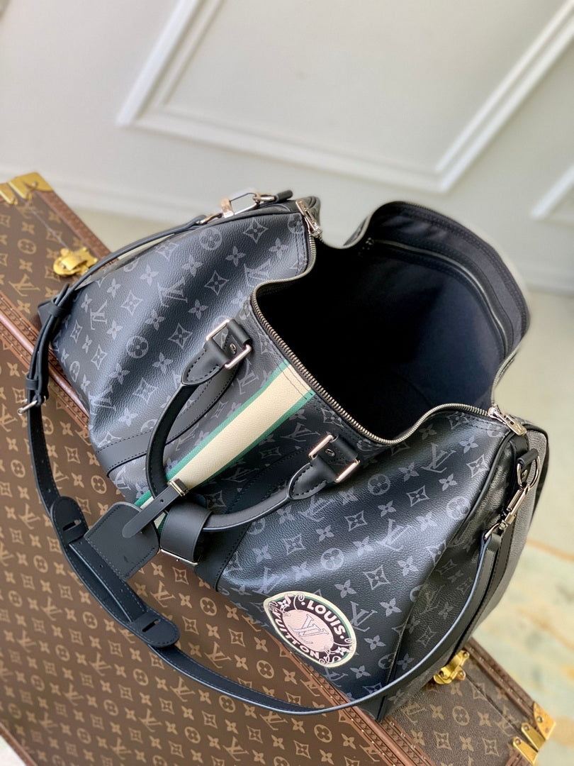 LV P01950 Louis Vuitton Mon Monogram Keepall 50 Bag