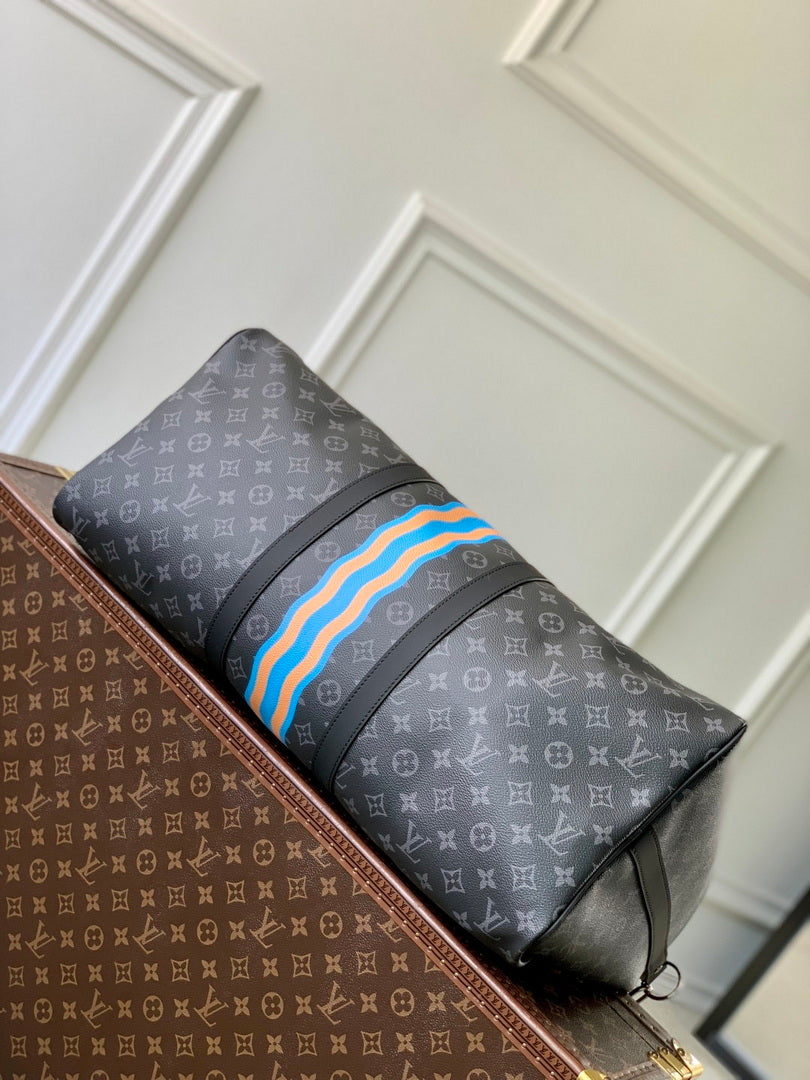 LV P01951 Louis Vuitton Mon Monogram Keepall 55 Bag