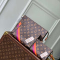 LV P01952 Louis Vuitton Trio Toilet Pouch Mon Monogram Brown - Default Title - View 1