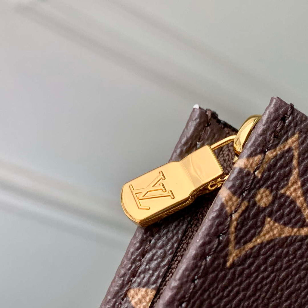 LV P01952 Louis Vuitton Trio Toilet Pouch Mon Monogram Brown