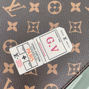 LV P01952 Louis Vuitton Trio Toilet Pouch Mon Monogram Brown - Default Title - View 6
