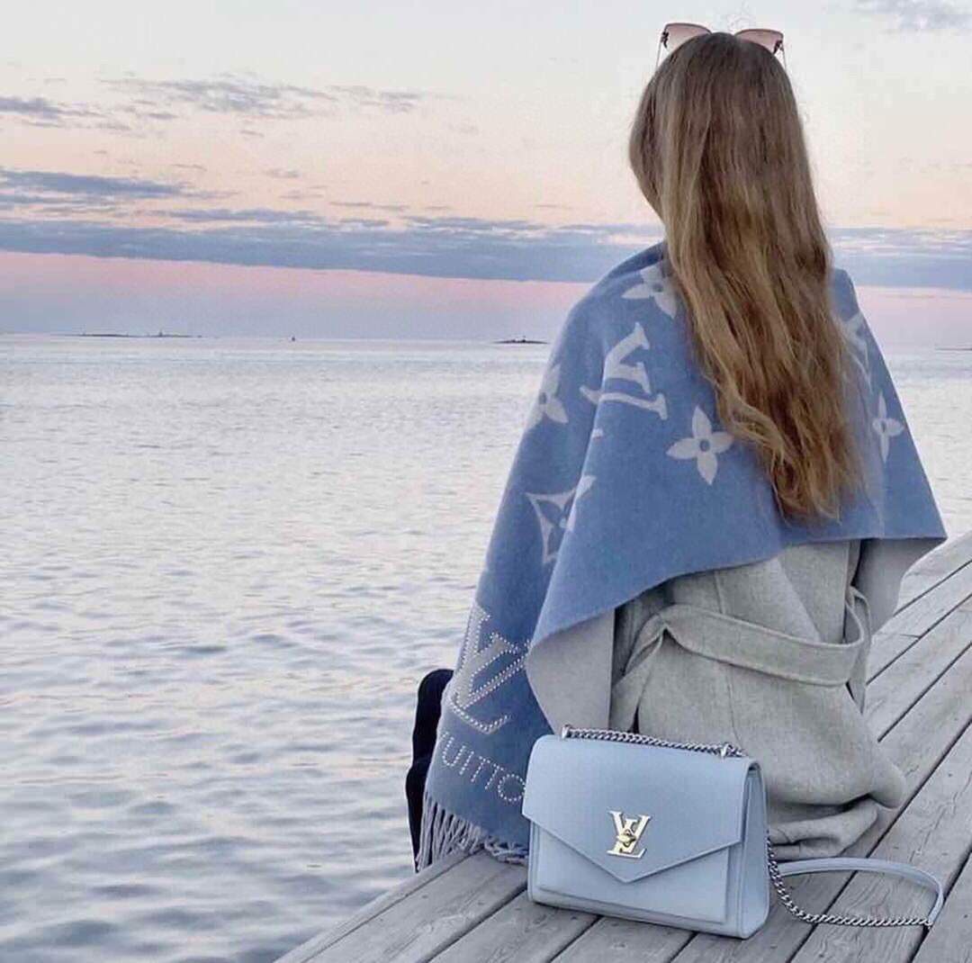 LV Scarves Louis Vuitton Monogram Shawl Scarf M60012