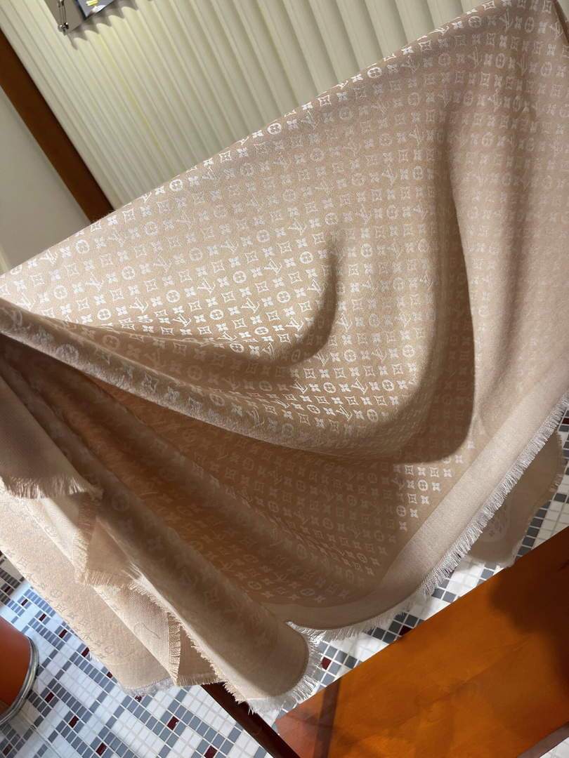 LV Scarves Louis Vuitton Monogram Shawl Scarf M60003