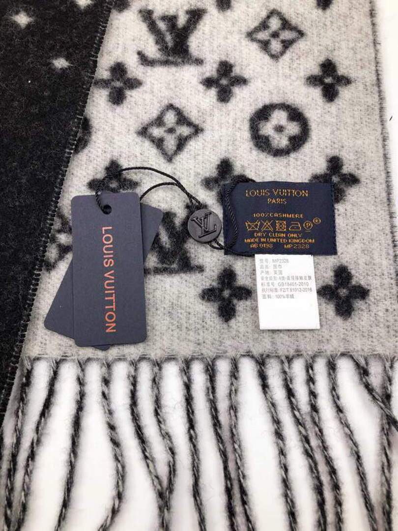 LV Scarves Louis Vuitton Monogram Shawl Scarf M60005
