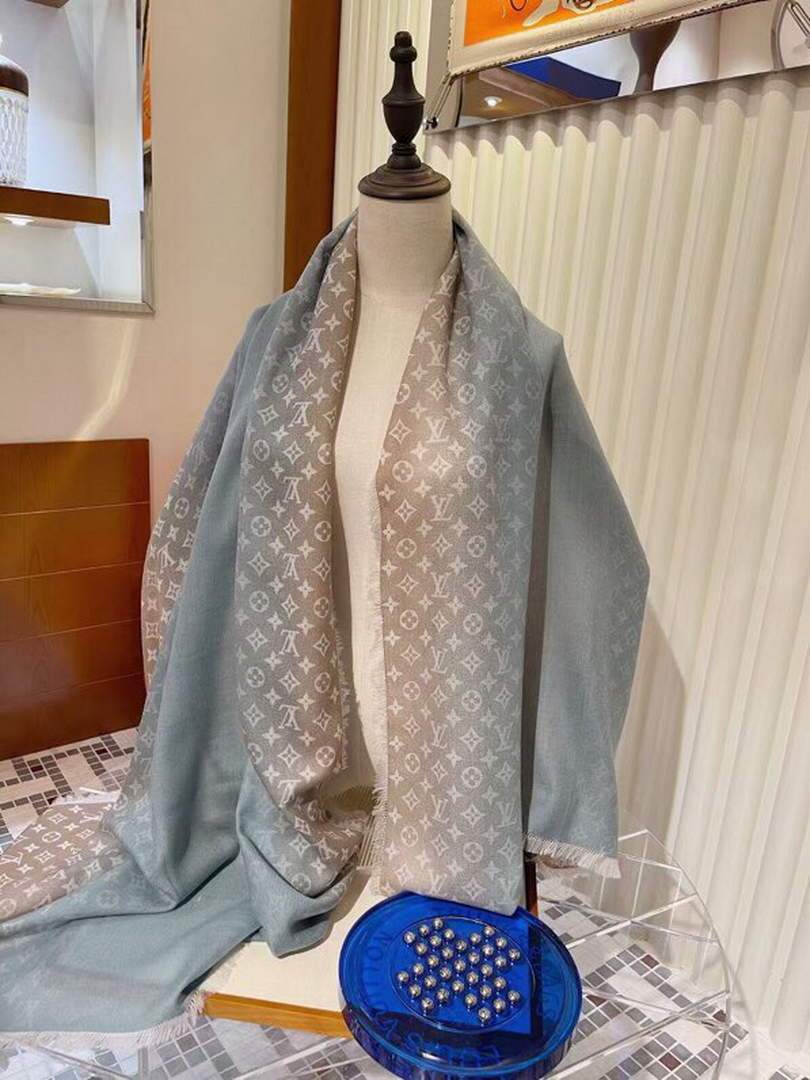 LV Scarves Louis Vuitton Monogram Shawl Scarf M60006