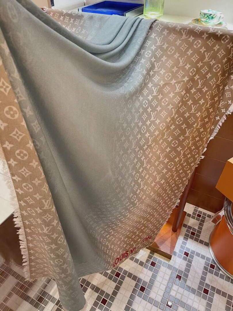 LV Scarves Louis Vuitton Monogram Shawl Scarf M60006