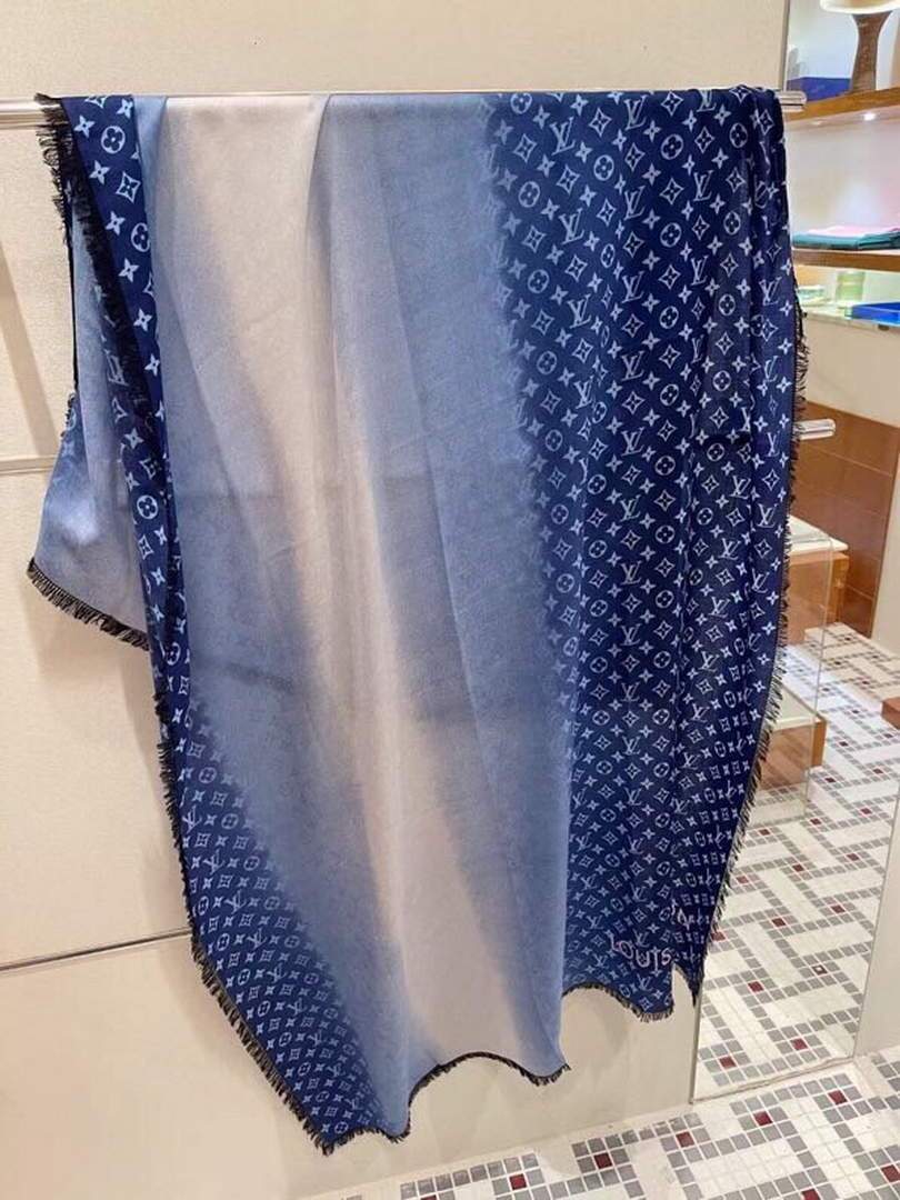 LV Scarves Louis Vuitton Monogram Shawl Scarf M60007