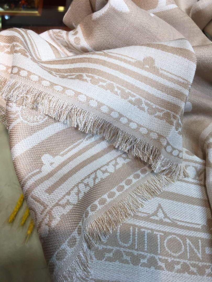 LV Scarves Louis Vuitton Monogram Shawl Scarf M60009
