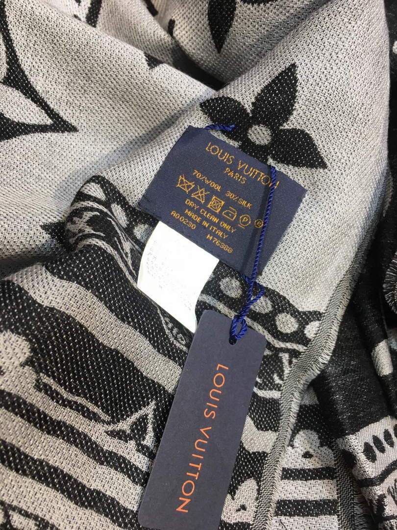 LV Scarves Louis Vuitton Monogram Shawl Scarf M60010