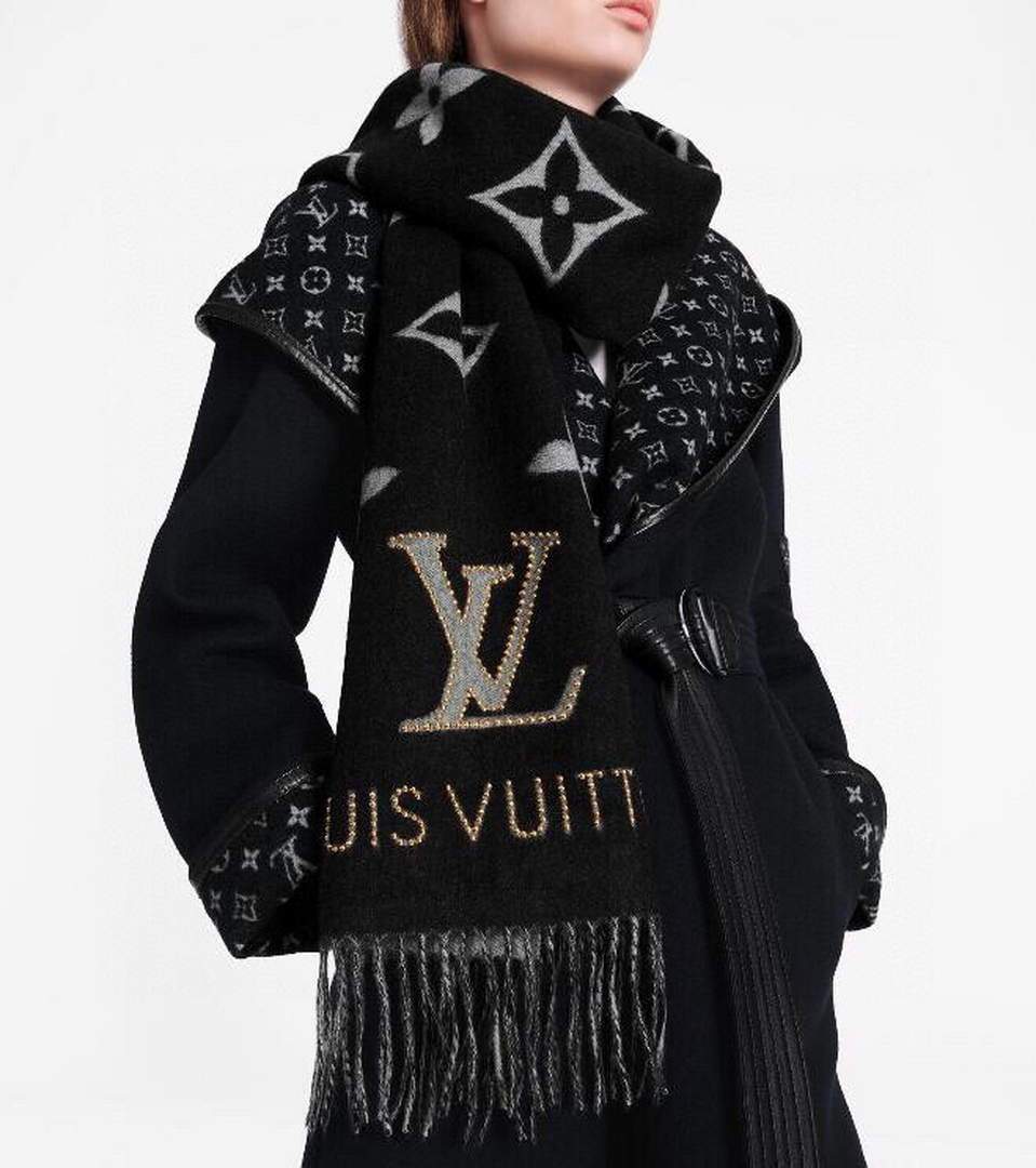 LV Scarves Louis Vuitton Monogram Shawl Scarf M60011