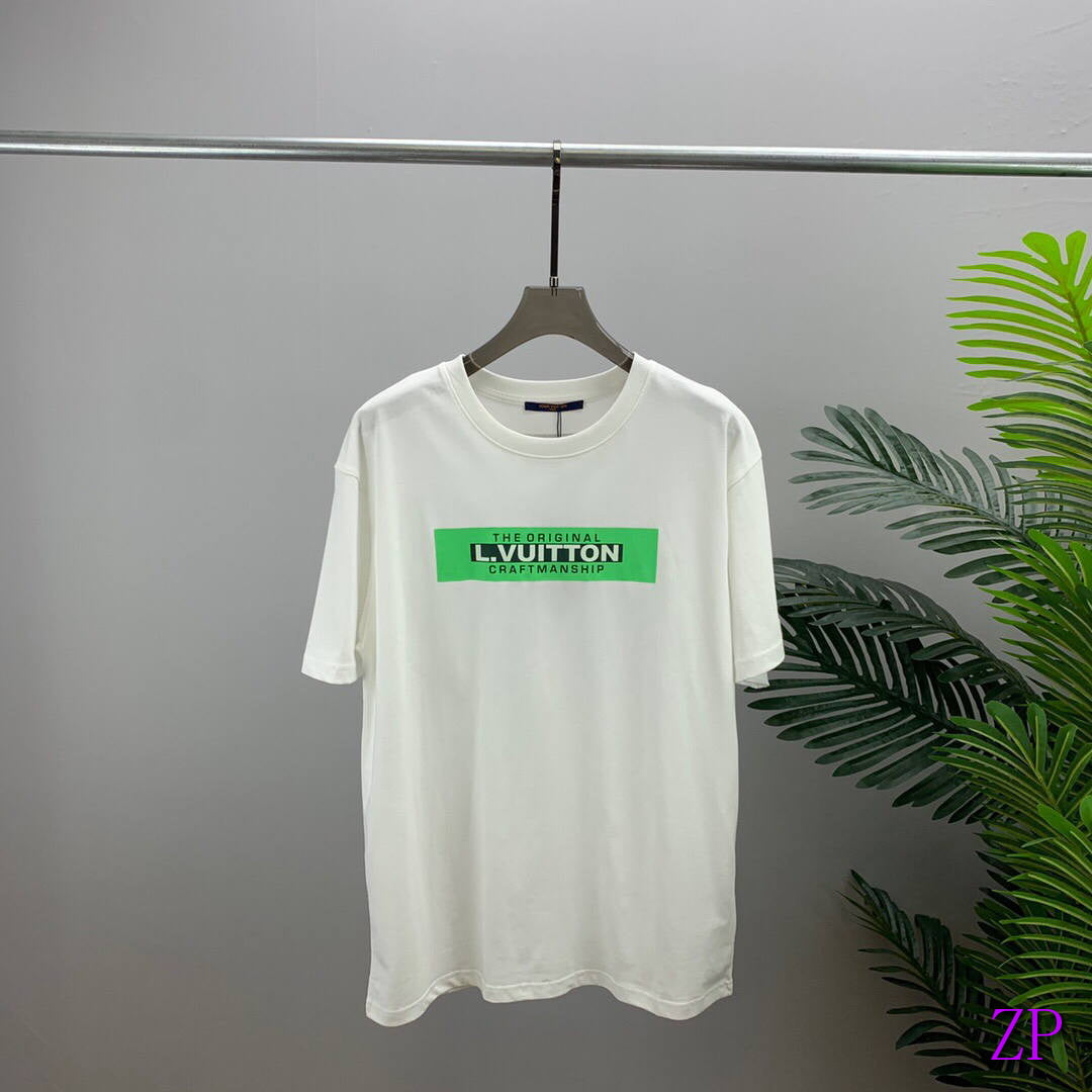 LV Women Men T-Shirts Louis Vuitton Fashion Clothing L60047