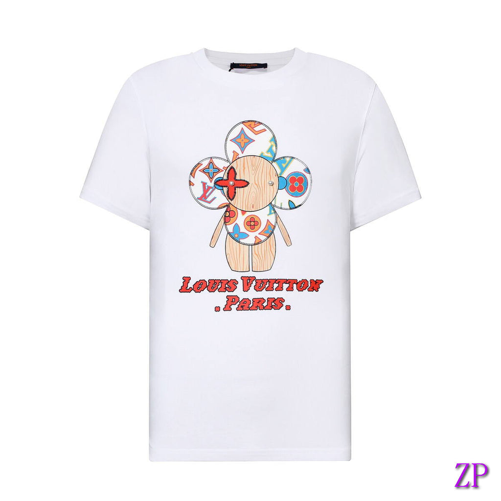 LV Women Men T-Shirts Louis Vuitton Fashion Clothing L60061
