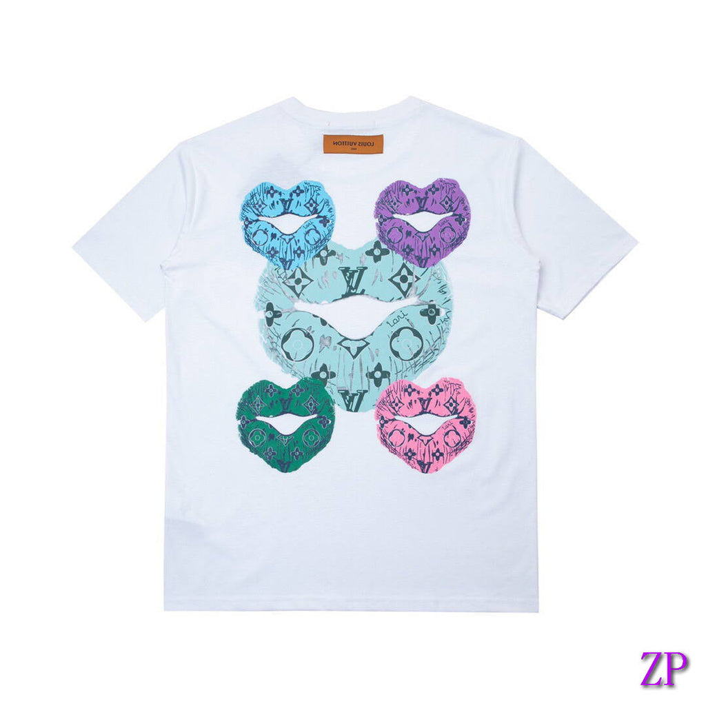 LV Women Men T-Shirts Louis Vuitton Fashion Clothing L60062