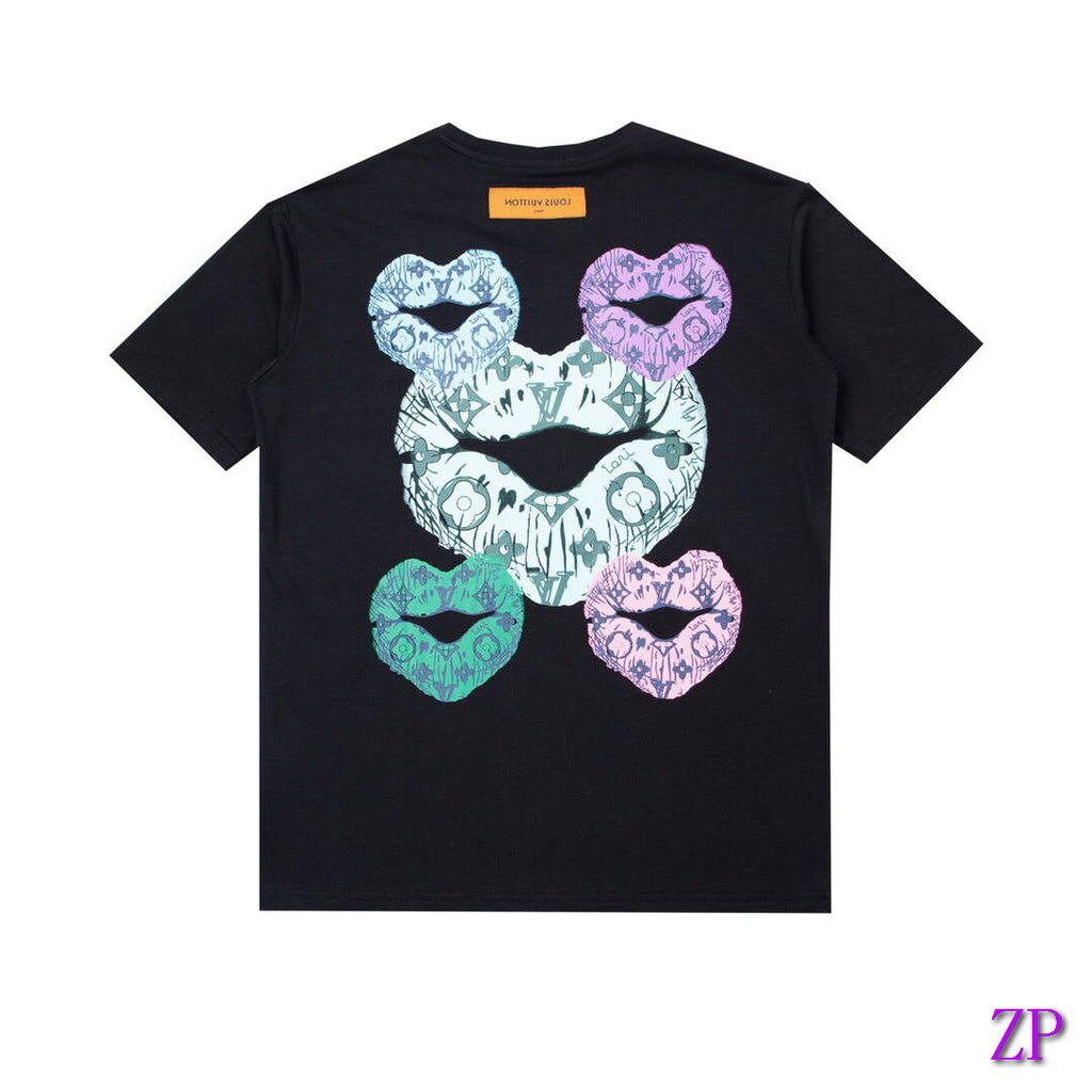 LV Women Men T-Shirts Louis Vuitton Fashion Clothing L60063