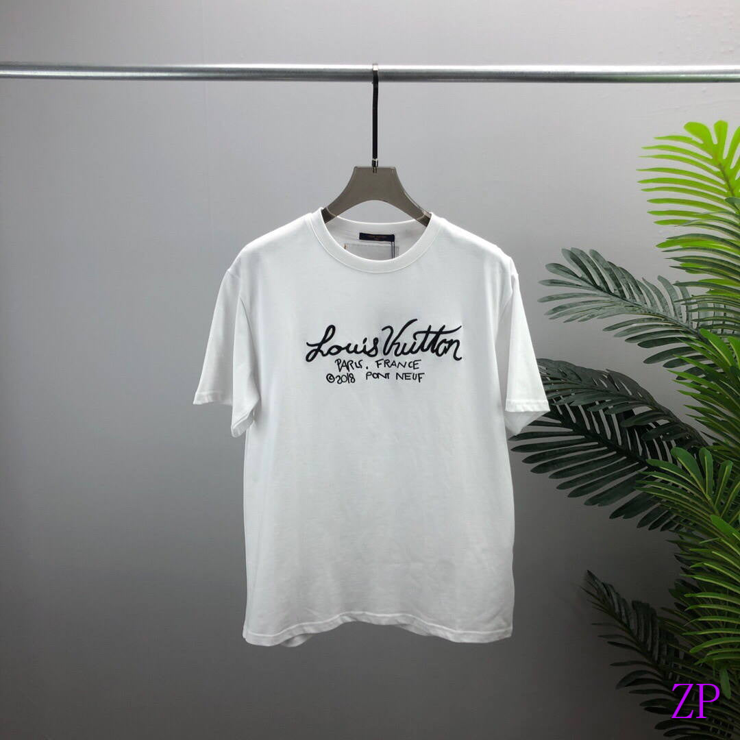 LV Women Men T-Shirts Louis Vuitton Fashion Clothing L60064