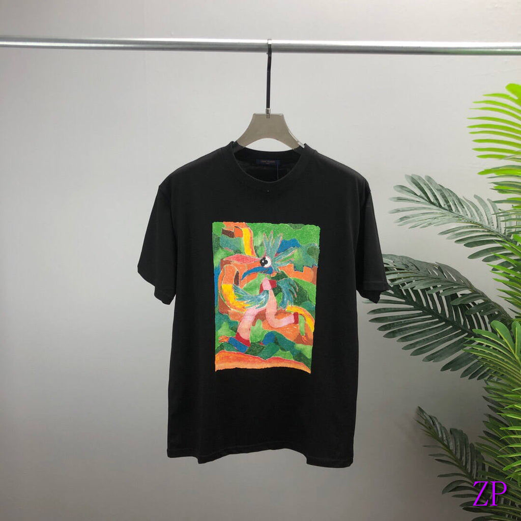 LV Women Men T-Shirts Louis Vuitton Fashion Clothing L60067
