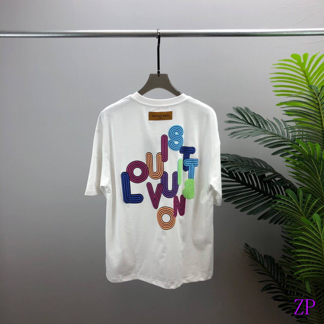 LV Women Men T-Shirts Louis Vuitton Fashion Clothing L60068